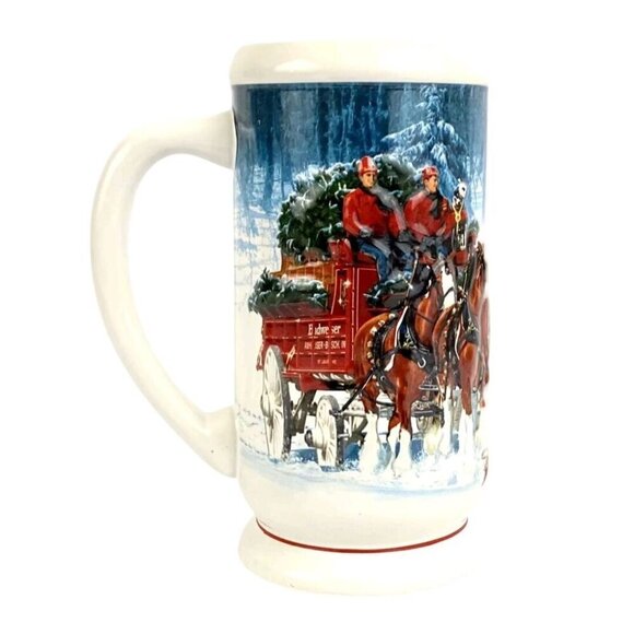 Budweiser Holiday Stein 2007 "Winter's Calm" NIB Includes COA - Picture 4 of 9